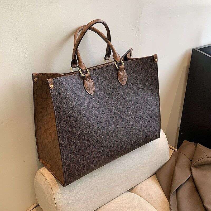 Stylish Atmosphere Large Capacity Single Shoulder Hand Handbag Commuter Women's Tote Bag