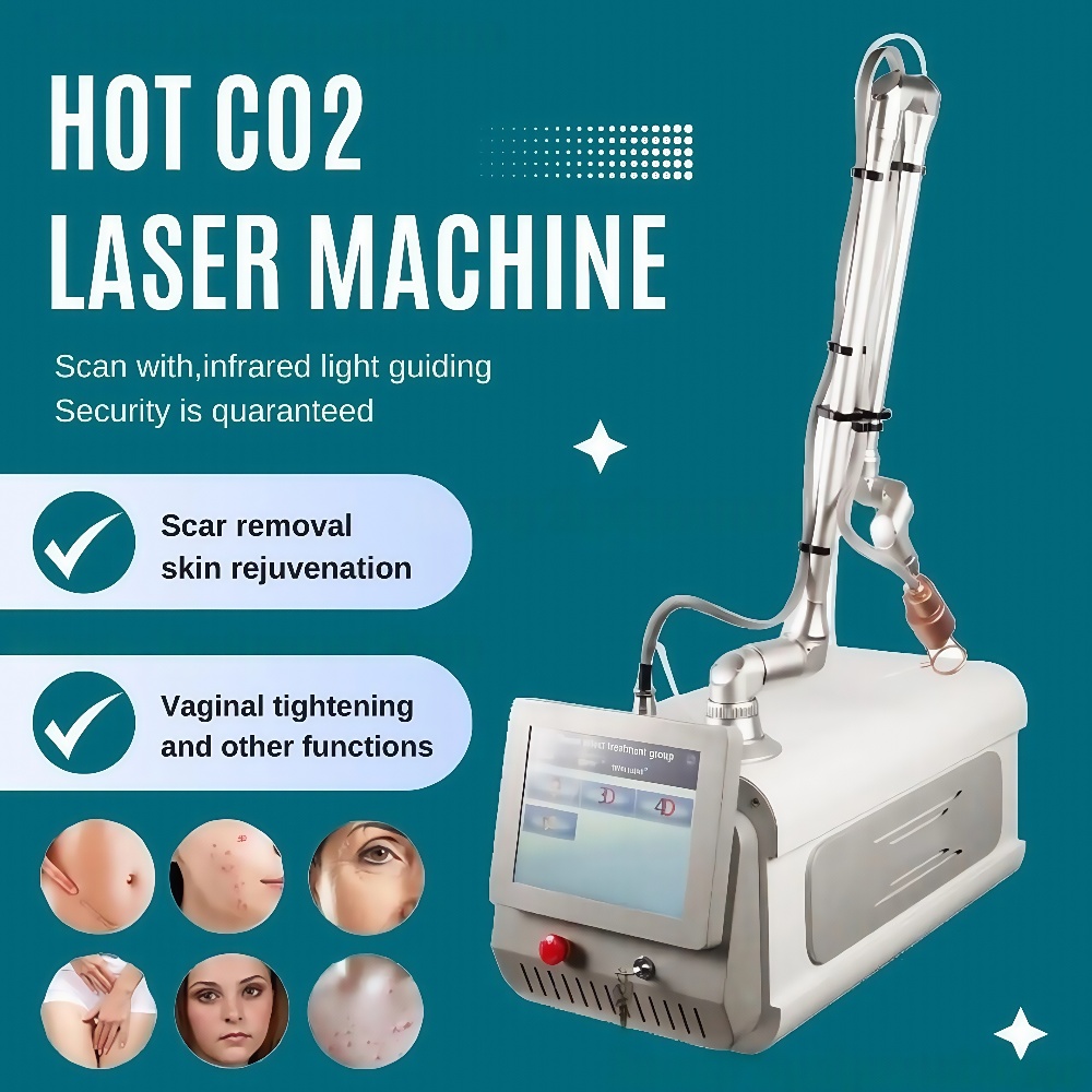 2025 New Professional CO2 Fractional Laser Machine for Skin Carbon Peel - Non-Invasive Skin Firming Treatment Device