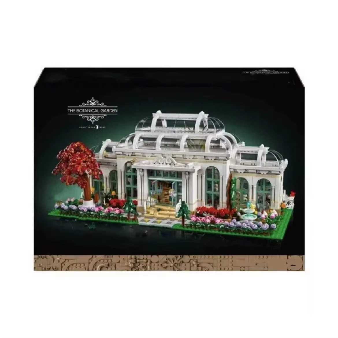 2025 new botanical garden model street view boys and girls assembling toys building blocks DIY toys children adult Christmas gif C251027