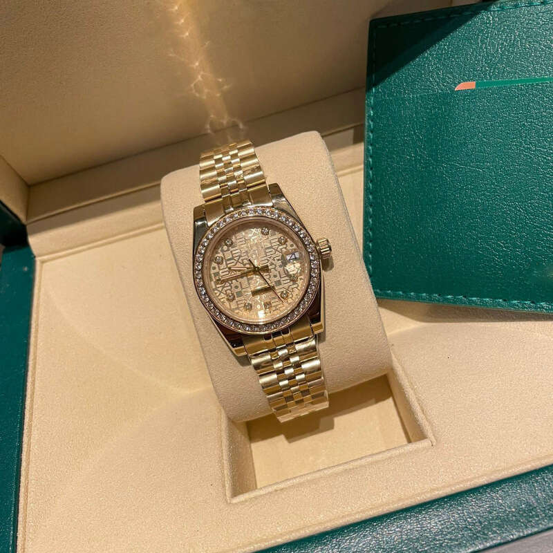 Designer Watches Women Dias Top Quality 31mm Perpetual Automatic Movement nical Stainless Steel Ladies Watch Luminous Sapphire with Box