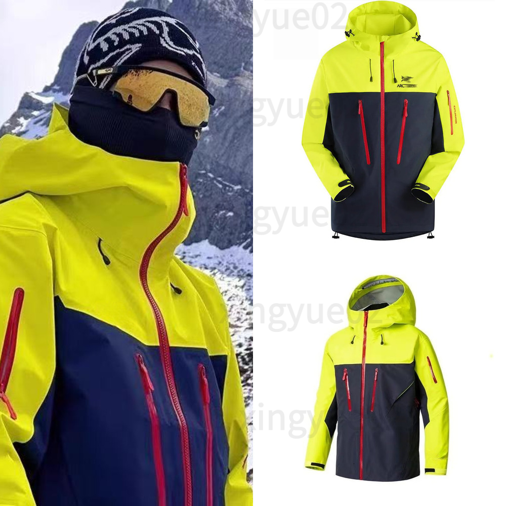 Arcs Men Designer Waterproof Breathable Softshell Jacket Outdoors Sports Coats women Ski Hiking Windproof Winter Outwear Soft Shell men hiking jacket fashion rf