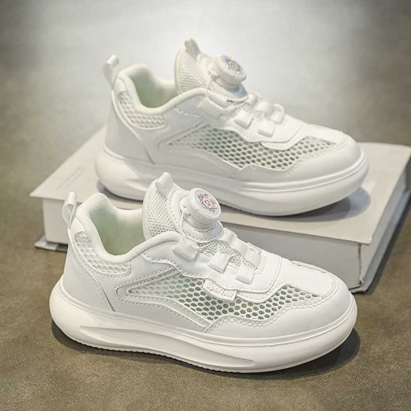 2025 New Breathable Outdoor Childrens Sports Solid Color Daily Running Summer Lightweight Versatile Casual Shoes C260130