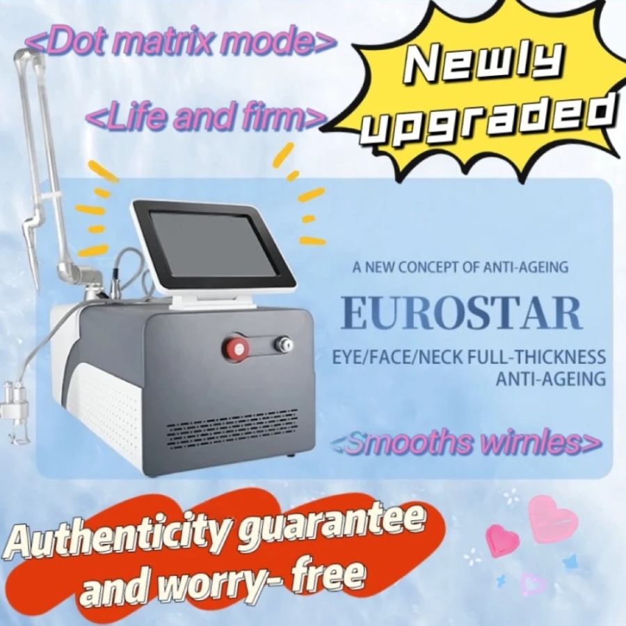 Professional Portable CO2 Fractional Laser Machine for Skin Carbon Peel & Firming - Rejuvenation Facial Treatment Device for Salon Use