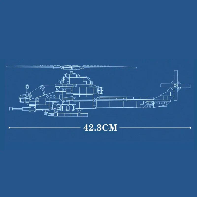 Military Series Building Blocks F/A-18E Super Fighter Armed Helicopter Aircraft Plane War Weapon Model Bricks Toys For Kids Boys