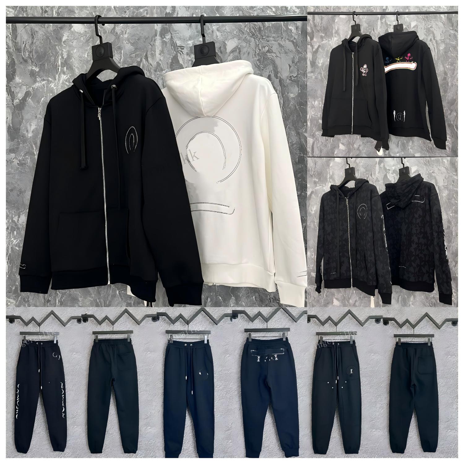 mens hoodies designer hoodie womens zipper sweatshirt with pants men's suit 100%cotton clothing Y2K street Hip-hop printed hoodie