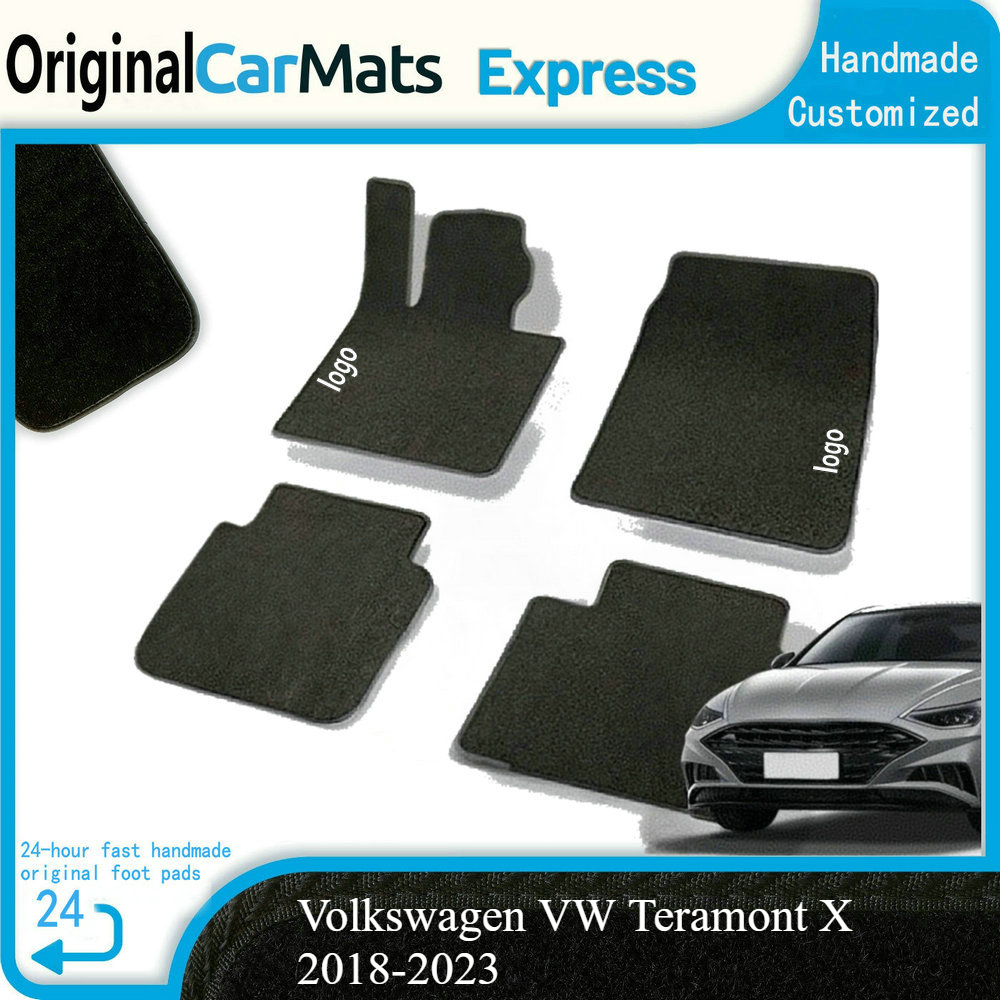 Car Floor Mat for Volkswagen VW Teramont X 2018-2023 Foot TPE Liner Carpet Pad Custom Cover Rug Accessories