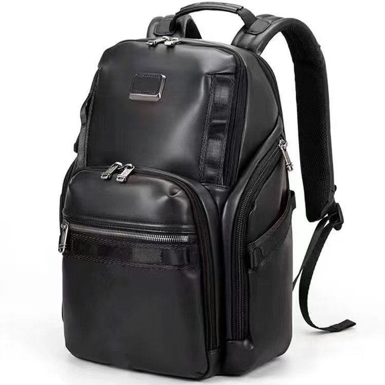 Ballistic nylon men's business travel computer backpack large capacity casual fashion student school bag