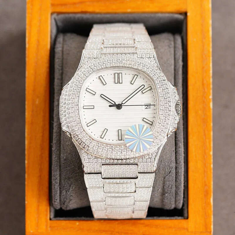 Mens Designer Watch 40mm Automatic Mechanical Dias Bezel Sapphire Stainless Steel Waterproof Wristband Montre De Luxe