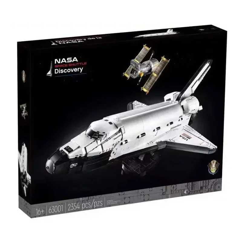 HOT TOY Space Shuttle Discovery Model Building Blocks Bricks Toys Pace Shuttle Birthday Christmas Gift Compatible 10283 L250821