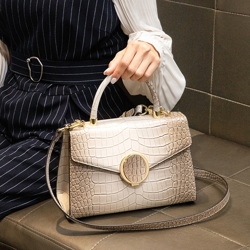 LORDLY KNACK designer bag light luxury genuine leather casual lady bag high-quality vintage large capacity handbag for woman