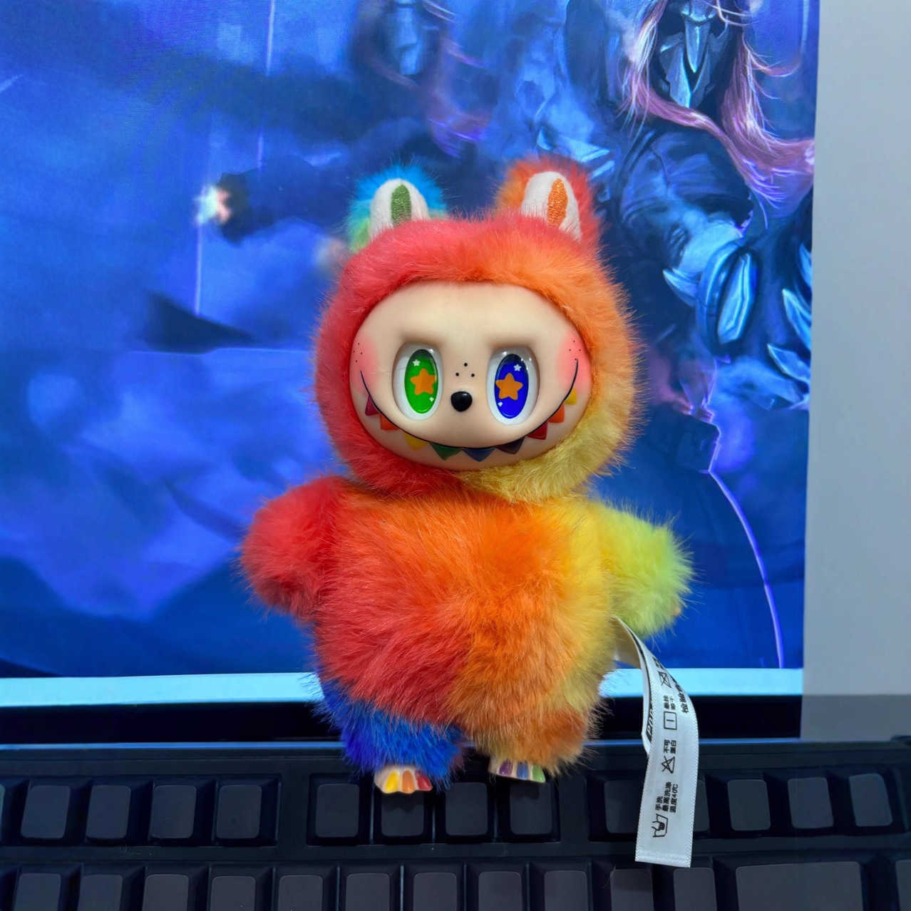 Labubu 6.0 Labubu Sixth Generation Vinyl Face Pendant Heartbeat Macaron Doll Blind Box Custom Doll L250821