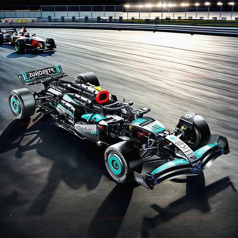 NEW Formula 1 Racing City Speed Champion F1 Building Blocks Vehicle Set FIA Classic Sports Car Model Bricks Kids Toy Adult Gifts Z250821