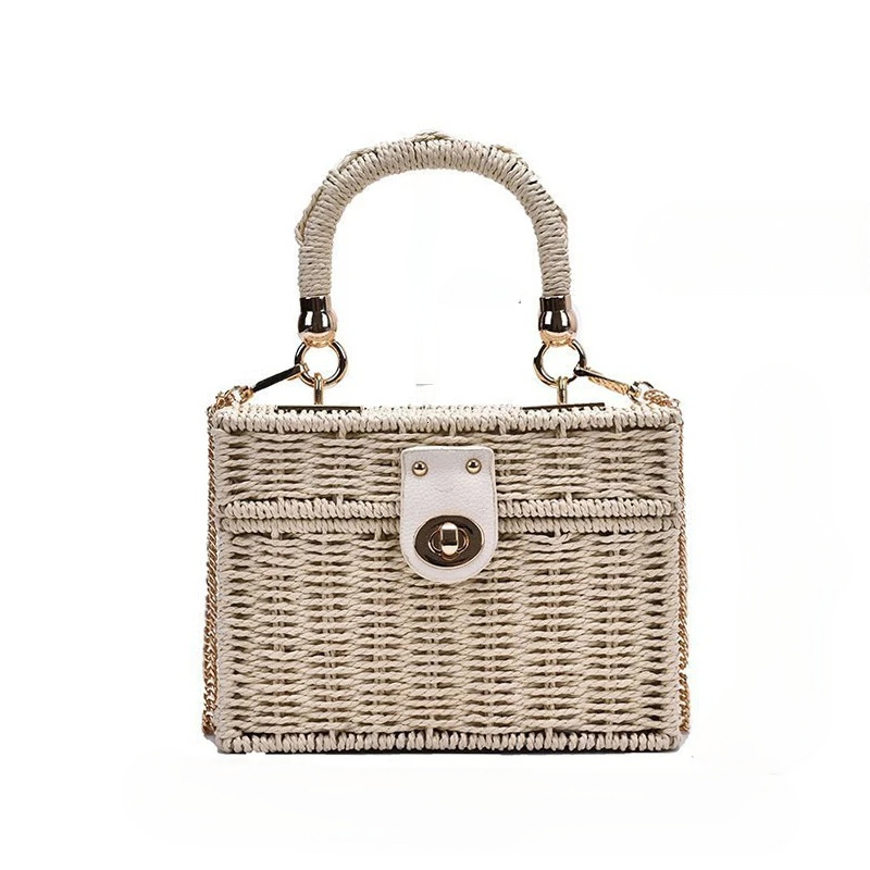 Autumn New Women s Crossbody Bag Women s Shoulder Bag Handbag Rattan Woven Crossbody Bag Women s Fashionable Travel Beach Bag Autumn New Designer Bag