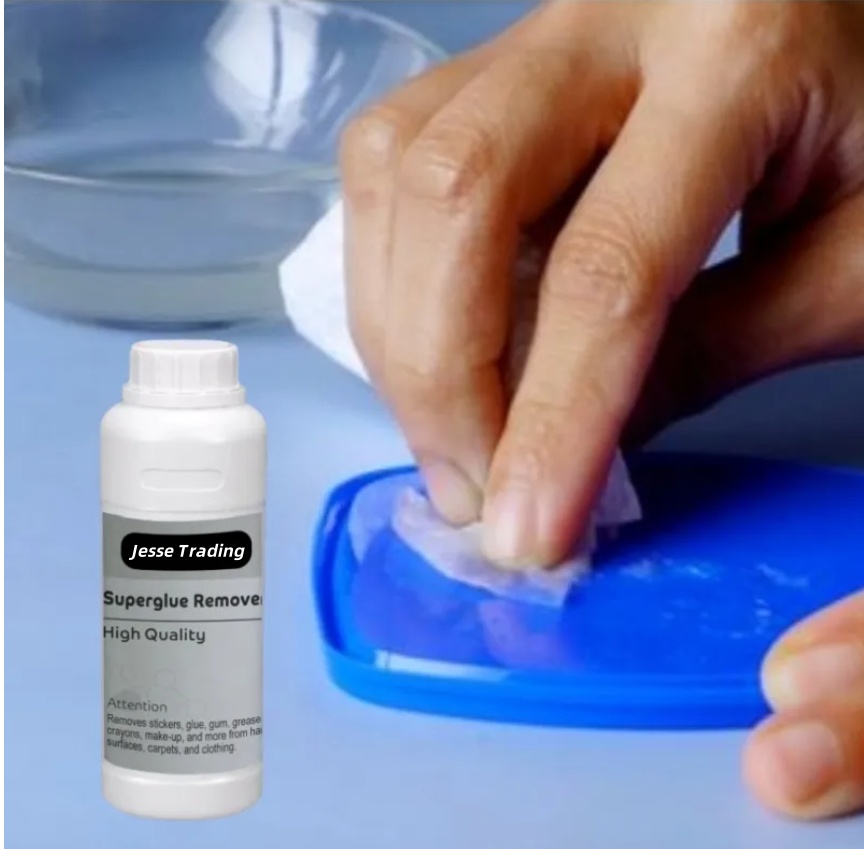 wholesale Jesse Trading (1000 ML) Superglue Remover Industrial Use Raw Materials US Domestic Local Shipping For Safe Privacy Free Shipping 100% Pass