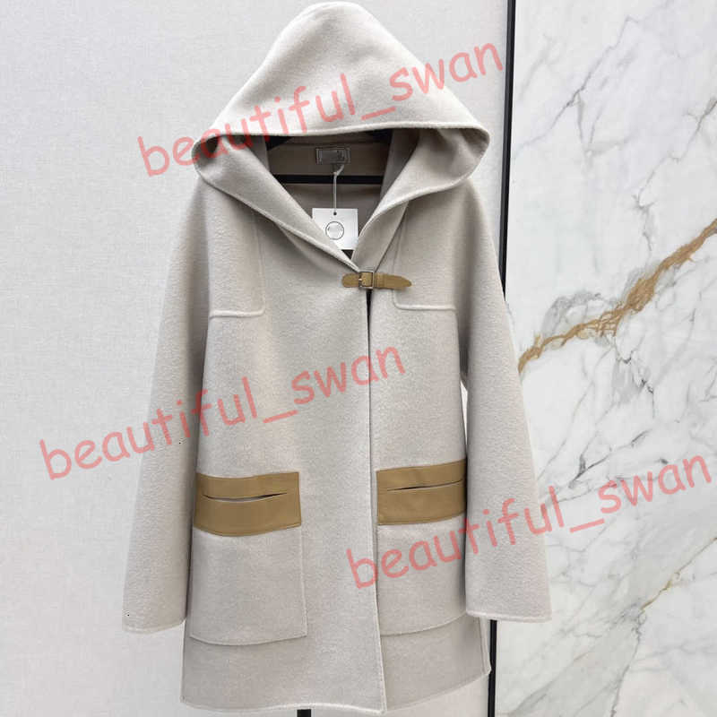 Designer Women's Wool & Blends Autumn and Winter mirror quality woolen jacket coat for women Must-Have Outwear Coat size sml