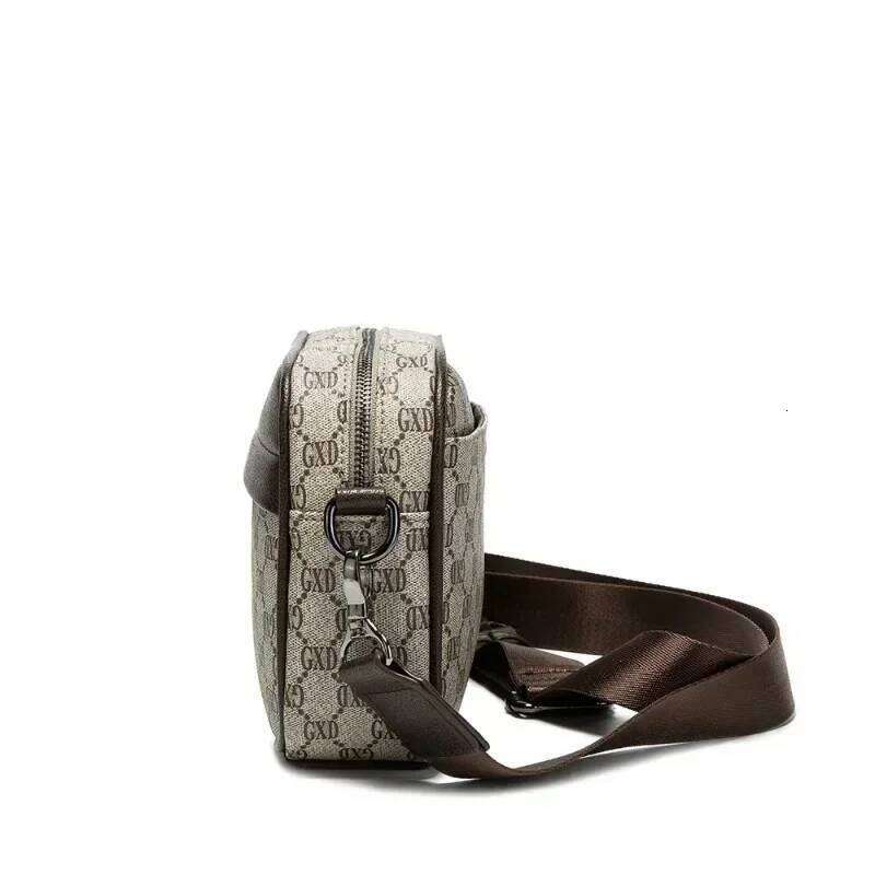 Designer Bag Fashion Men's Letter Bag Print Crossbody Bag Men Shoulder Bags Square Sling Handbag Male Satchels Bolso