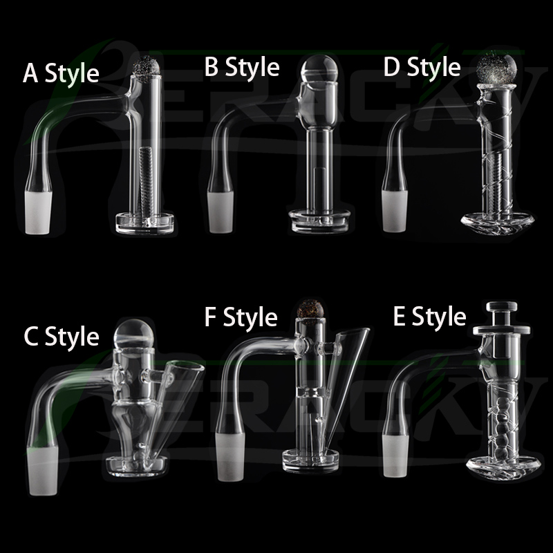 Full Weld Beveled Edge Control Tower Terp Slurpers Quartz Banger Quartz With Terp Pills Terp Slides Quartz Nails