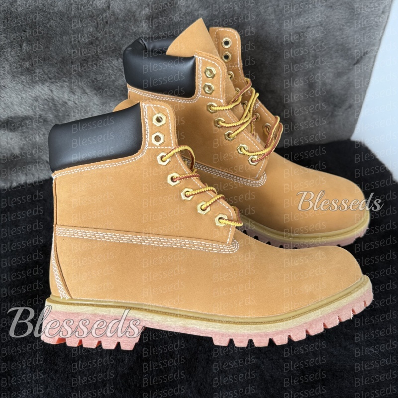 TOP boot Designer Luxury Boots Shoes Men Boots Waterproof Ankle Classic Martin Shoe Cowboy Black Pink Outdoor Hiking Motorcycle Boots Size 36-45
