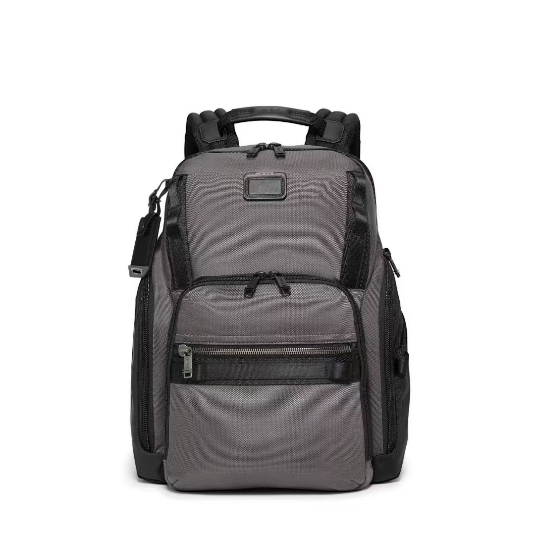 Ballistic nylon men's business travel computer backpack large capacity casual fashion student school bag