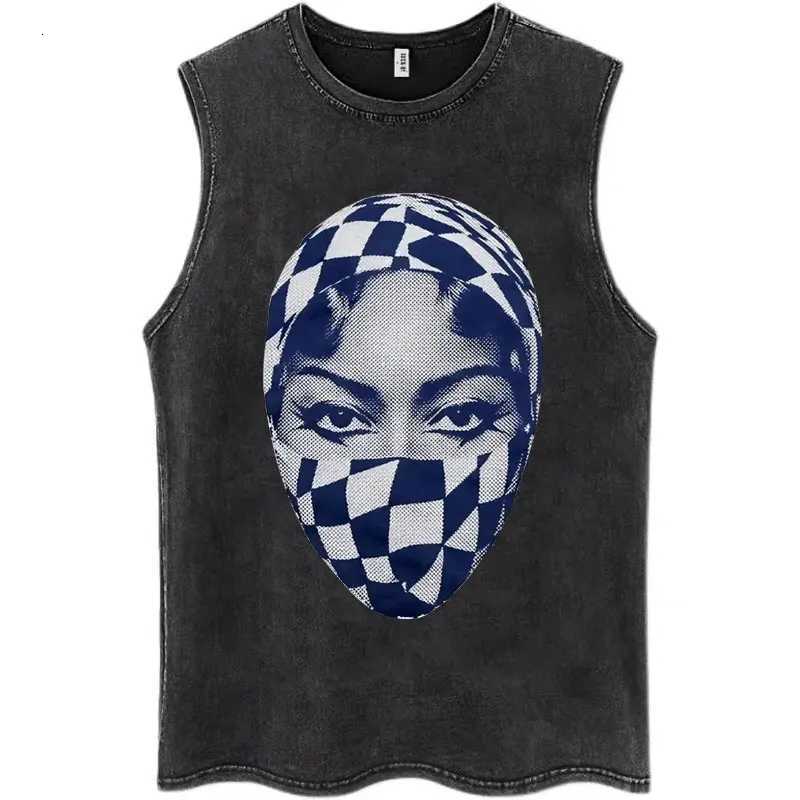 Beyonce Cowboy Carter 2025 Tour Wash Tank Tops Men Women Fashion Popular Music T Shirts Cotton Oversized Sleeveless Street Tees X250821