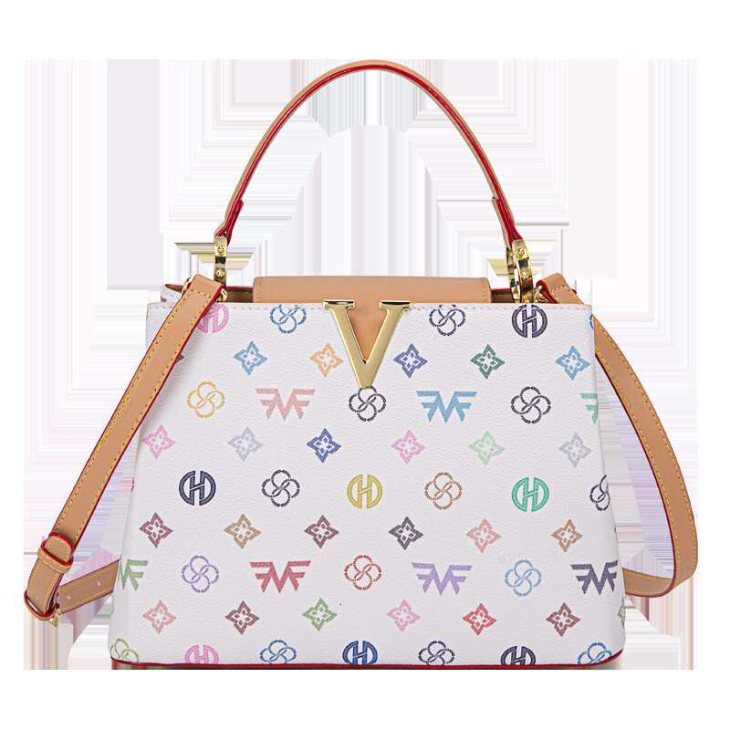 MKF Designer Shoulder Bag Tote Women Crossbody Bags Leather Luxury Handbag Large-capacity Canvas Letters Woman Wallet Purse gift