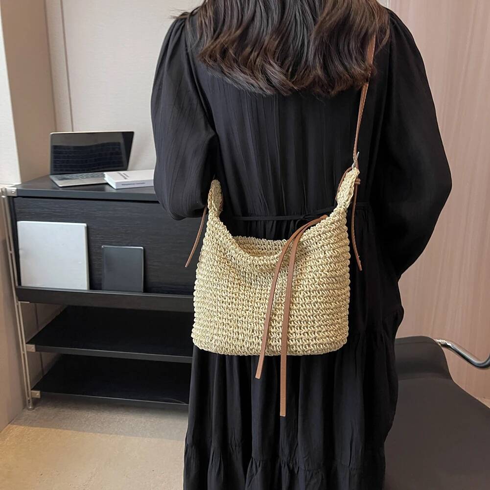 Autumn New Women s Crossbody Bag Women s Handmade Woven Handbag Fashionable And Casual Simple And Elegant Women s Shoulder Bag Autumn New Designer Bag