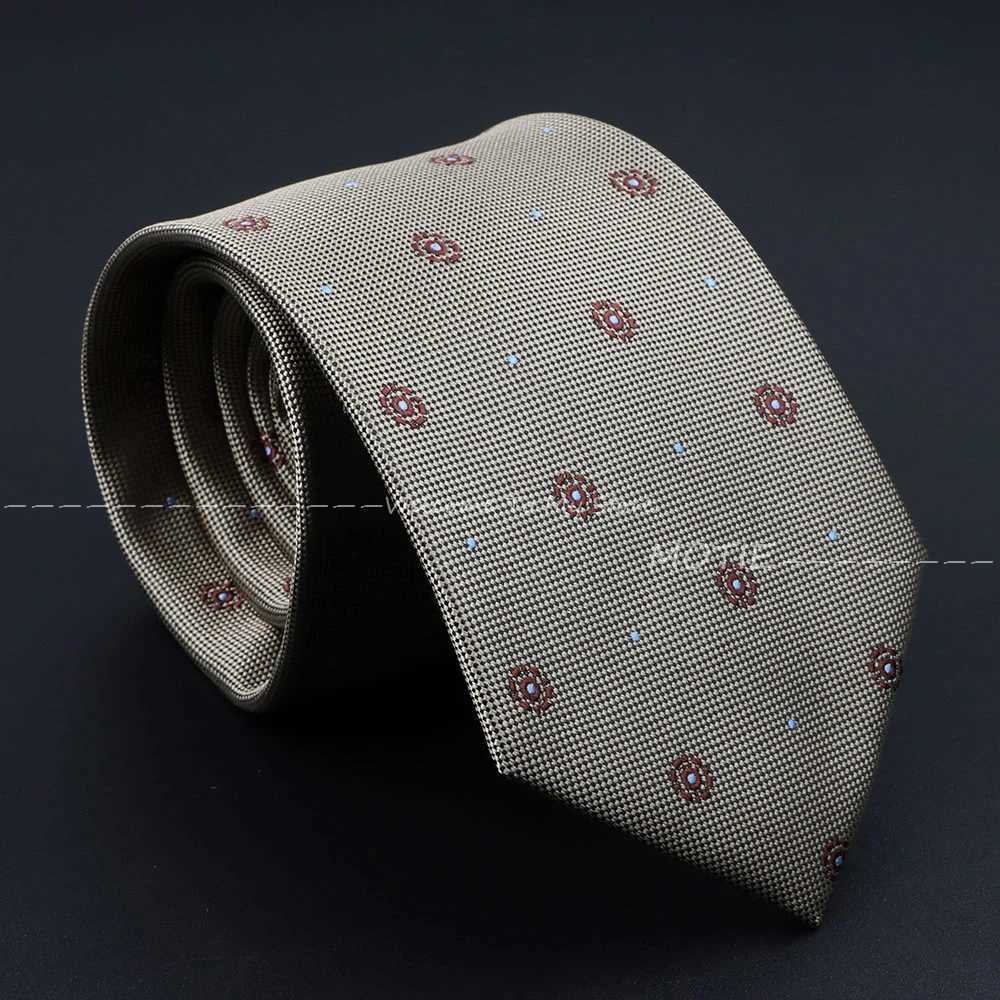 Mens Fashion NeckTie For Man Tie Luxury Striped Dot Flower Office Business Neck Tie Suit Cravat Wedding Party Necktie Men Gifts H250820