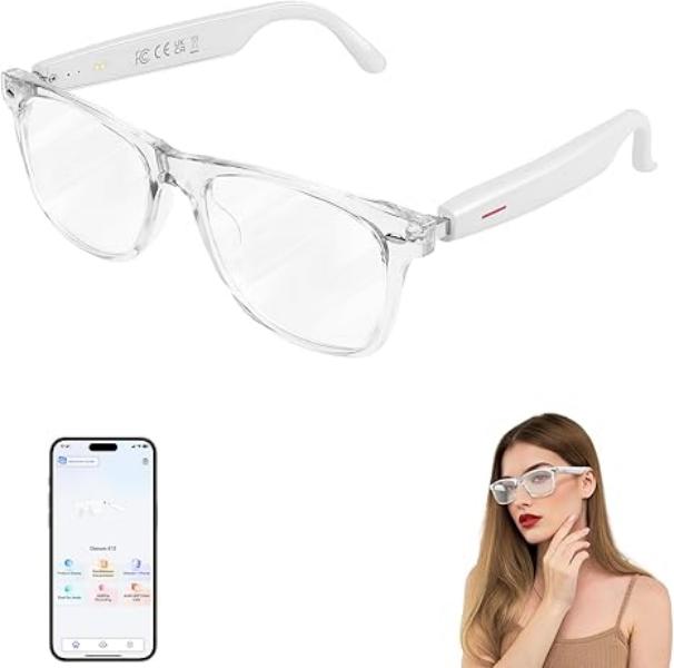 Innovative Wearable Technology Eyewear Enhanced by Artificial Intelligence and Audio Command Support