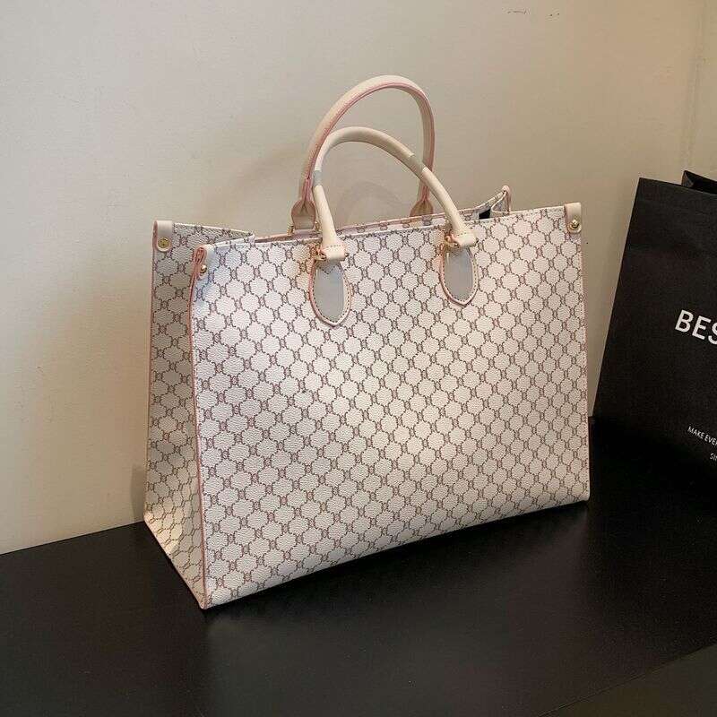 Stylish Atmosphere Large Capacity Single Shoulder Hand Handbag Commuter Women's Tote Bag