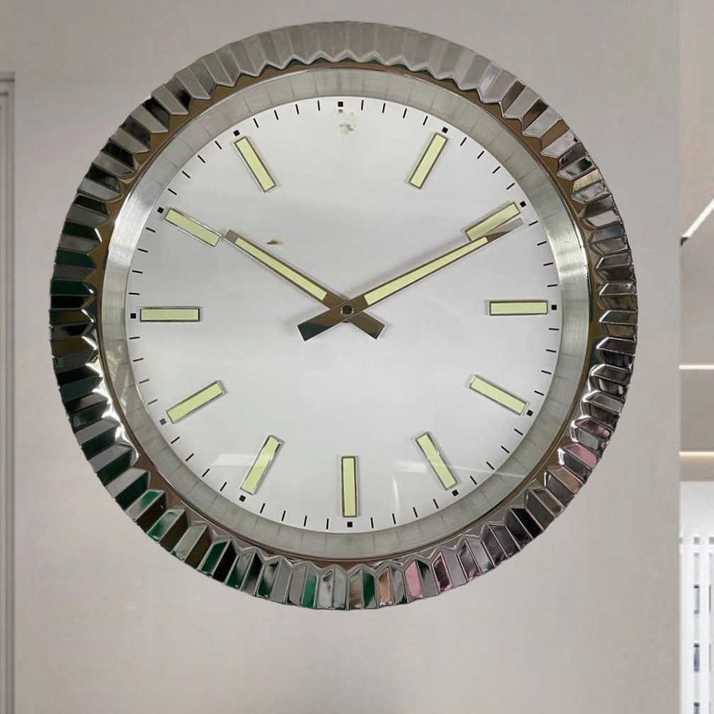 Wall Clock Special 14inch Metal Watch Wall Clock Diary Series S25821