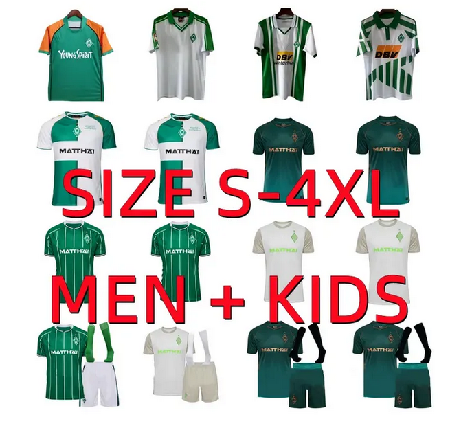 2025 2026 Werder Bremen SPECIAL SOCCER JERSEY 24 2526 Marvin Ducksch Leonardo Bittencourt BLACK GREEN FRIEDL PIEPER FOOTBALL SHIRTS men kids kit retro 94 96 97 01 03 04