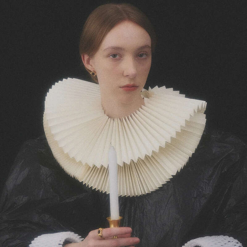 DHpet Zhong Chuxi and Cai Wenjing Same Style Dia Black Agate for Women, Light High-end Design Fashion Personality Earrings H260202