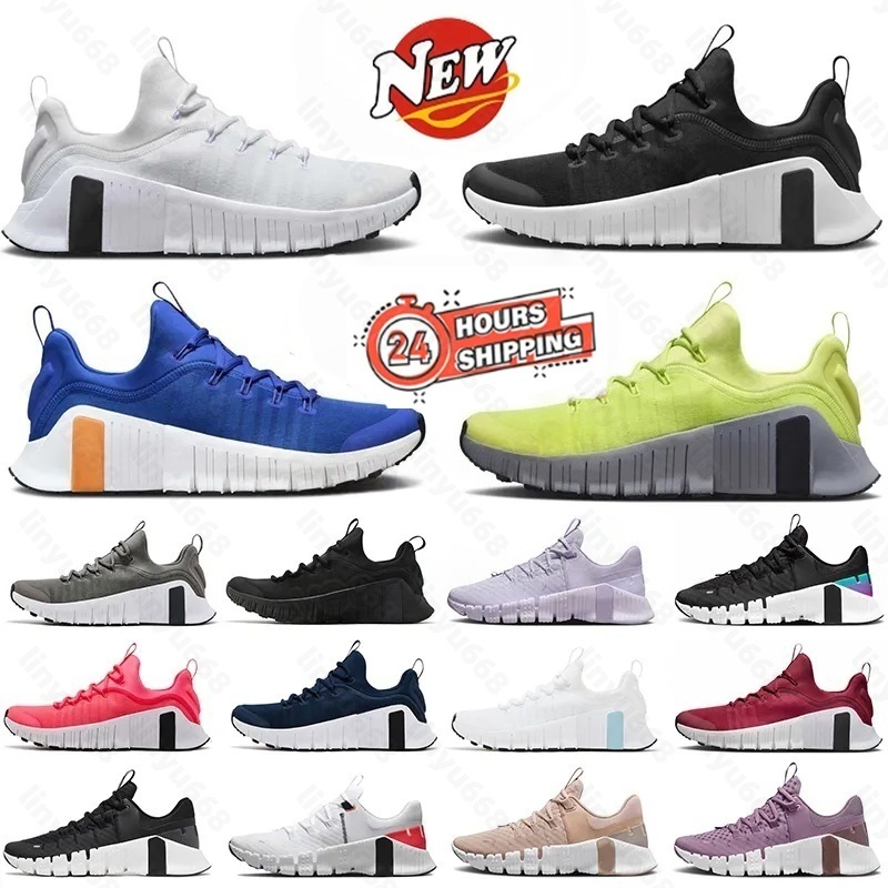 Free Metcon 5 6 Marathon 6s Running Shoes Womens Mens Trainers Triple Black Anthracite White Light Lemon Twist Hot Punch Jogging Outdoor Sneakers Sports 36-45