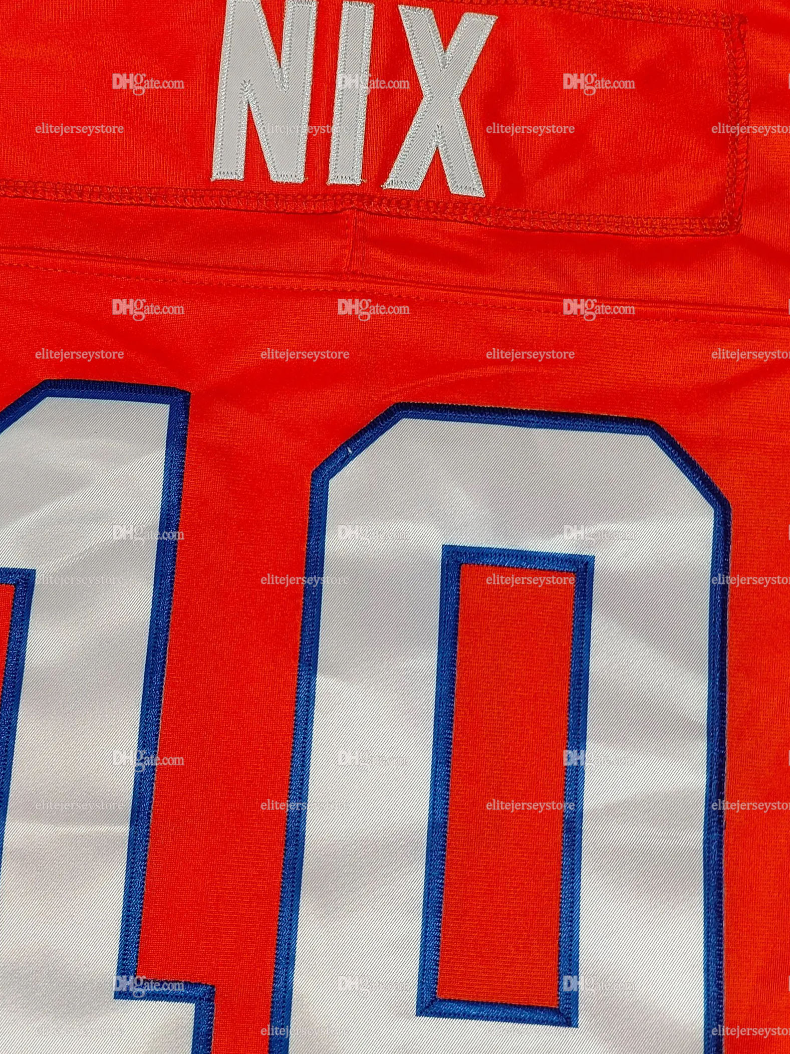 Personalized Custom 2025 Football Jersey Bo Nix John Elway Patrick Surtain II Peyton Manning Custom Embroidered Letter Number