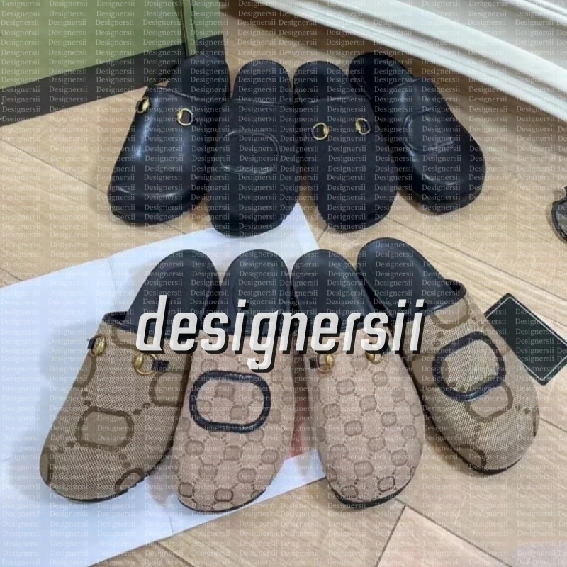 Designers Slippers Luxury Slide Women Ladies Rubber Hollow Platform Sandals Flip Flops Mule GO Slippers Scuffs Suede Loafers Lovely Sunny Beach Shoes Eur 35-42