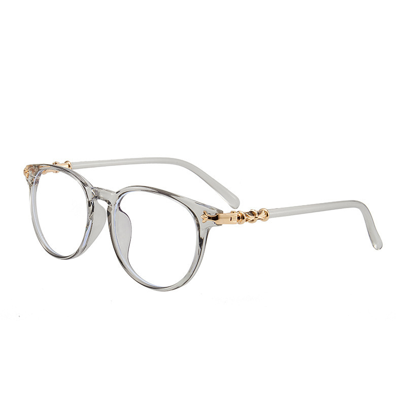 Designer Sunglasses For Women Men Anti-blue Light Glasses Business Frame Flat Mirror Glasses Round Frame Sunglasses KP8220