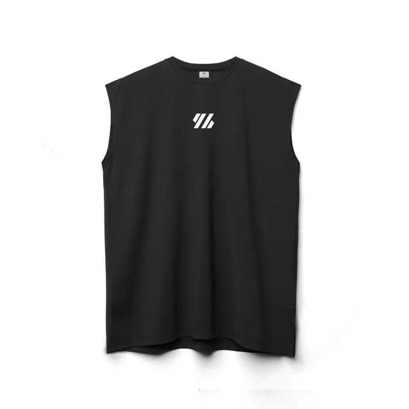 Mens Summer Gym Clothing Chuid-drying Mesh Loose Fitness Tank Tops Running Vests Bodybuilding Sleeveless Shirt Sportswear X250821