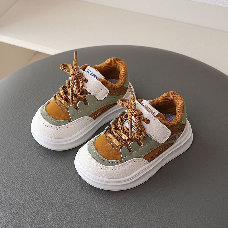 2025 Autumn New Children Sneakers for Girl Boy Fashion Toddler Comfortable Anti-slip Walkfashion Casual Versatile Kid Sports Shoes Sizes 21 - 30 dh192