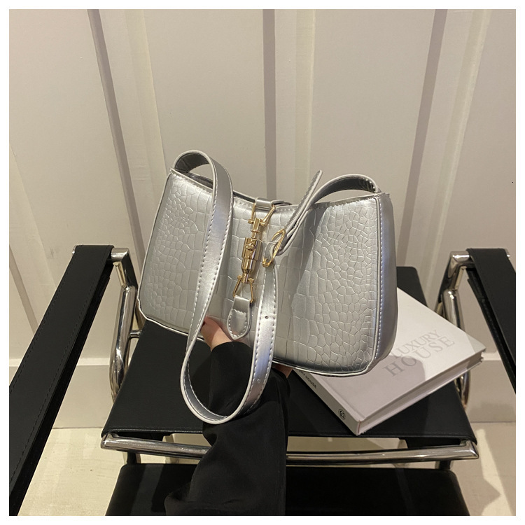 Design Casual Fashion Large Capacity Simple Stylish Luxury Bag Trendy Designer Bag Handbag Free Delivery To Your Door Shoulder Underarm Small Square W