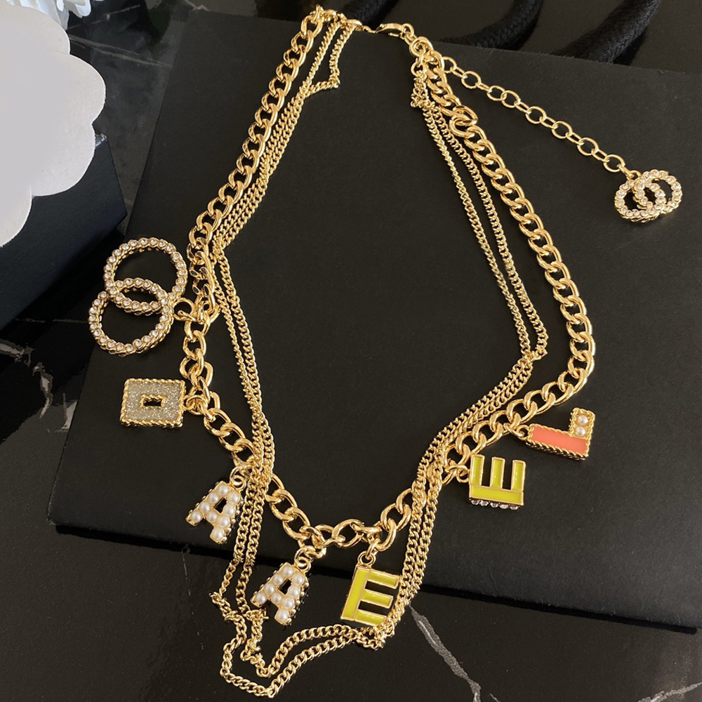 Jewelry Sets Crystal Geometry Pendants Necklaces Copper Bracelet Bangle Pearl Earrings Choker Pendant Necklace Chain Jewelry Gifts Never Fading