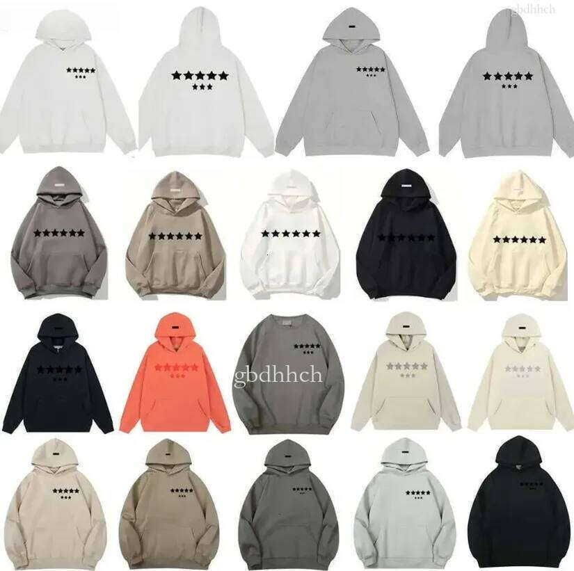 essential Unisex Clothes Pullover Long Sleeve O-Neck Letter Printed 100% Cotton essencially Hoodie Overcoat Sweatshirt Streetwear Hoodie Tops hoodie 66b
