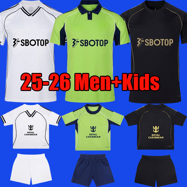 ROBINSON SMITH ROWE 25 26 FULHAMS soccer jerseys 2025 2026 RAUL WILSON MUNIZ football shirt CAIRNEY ADAMA BERGE ANDREAS BASSEY ANDERSEN Men Kids Kit uniforms
