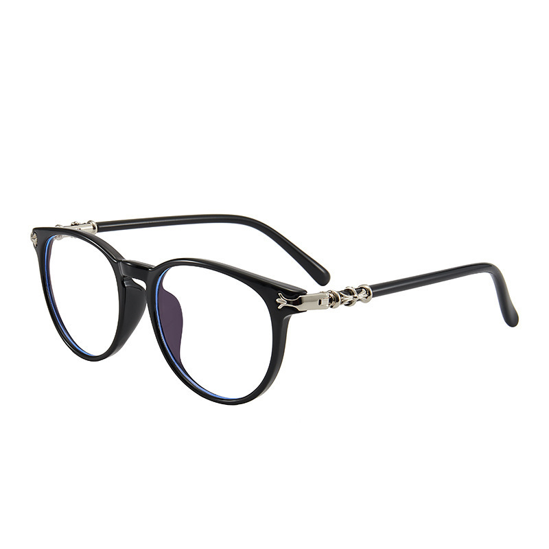 Designer Sunglasses For Women Men Anti-blue Light Glasses Business Frame Flat Mirror Glasses Round Frame Sunglasses KP8220