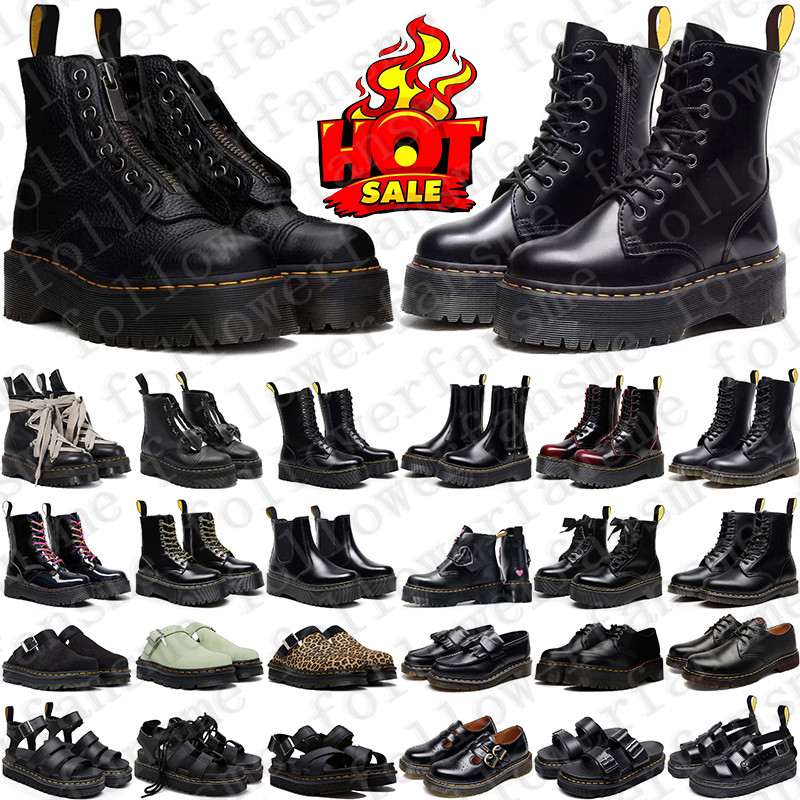 Free Shipping dr martine boots docs dr Designer sandals clogs heels slippers slides clog shoes for mens famous womens sandal flats mules Flip Flops