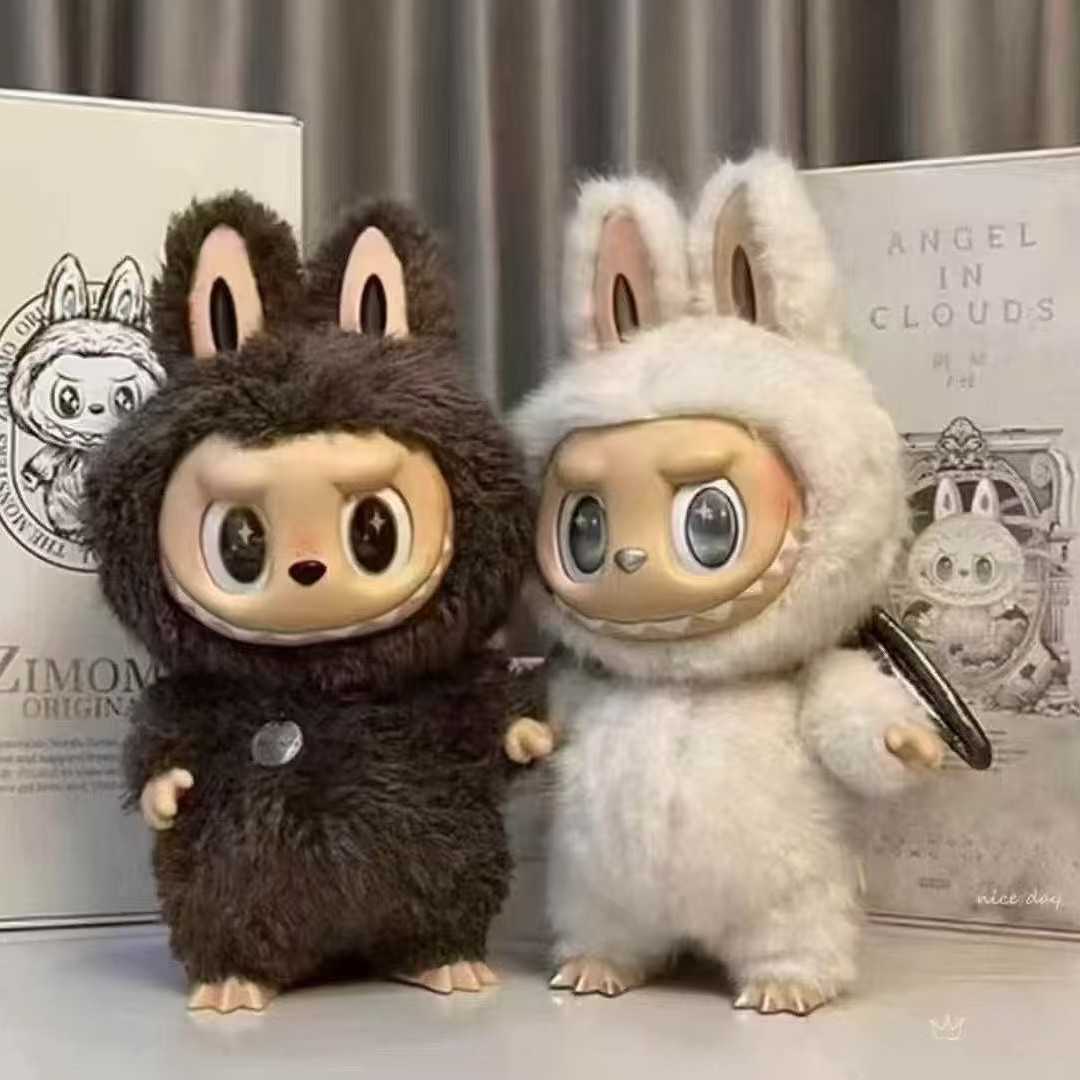 38cm Zimomo Archangel Leader Vinyl Doll Plush Doll Toy Trendy Doll Labubu L250821