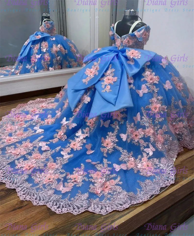 Quality Tulle Fluffy Flower Girl Dress With Exquisite Pink Applique For Kids Wedding Birthday Evening Ball Gowns 250821