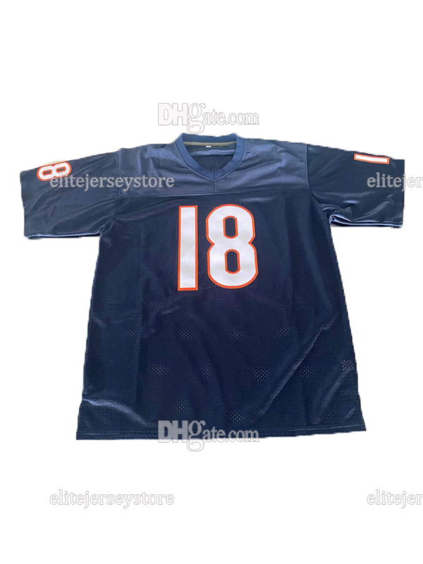 Personalized Football Jersey Walter Payton Williams Urlacher Rome Odunze DJ Moore Jaquan Brisker Darnell Wright Cole Kmet Devin Hester