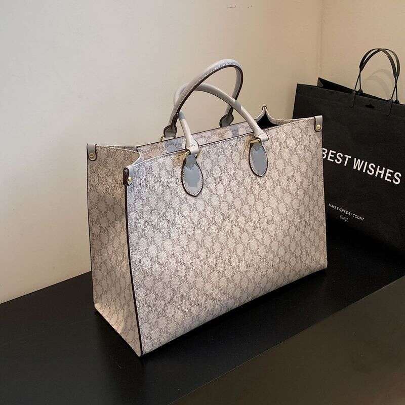 Stylish Atmosphere Large Capacity Single Shoulder Hand Handbag Commuter Women's Tote Bag