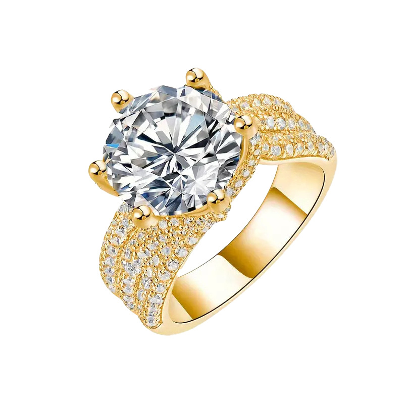 ring designer ring for women designer ring moissanite ring 5ct diamond ring wedding ring engagement ring 925 sterling silver 01298