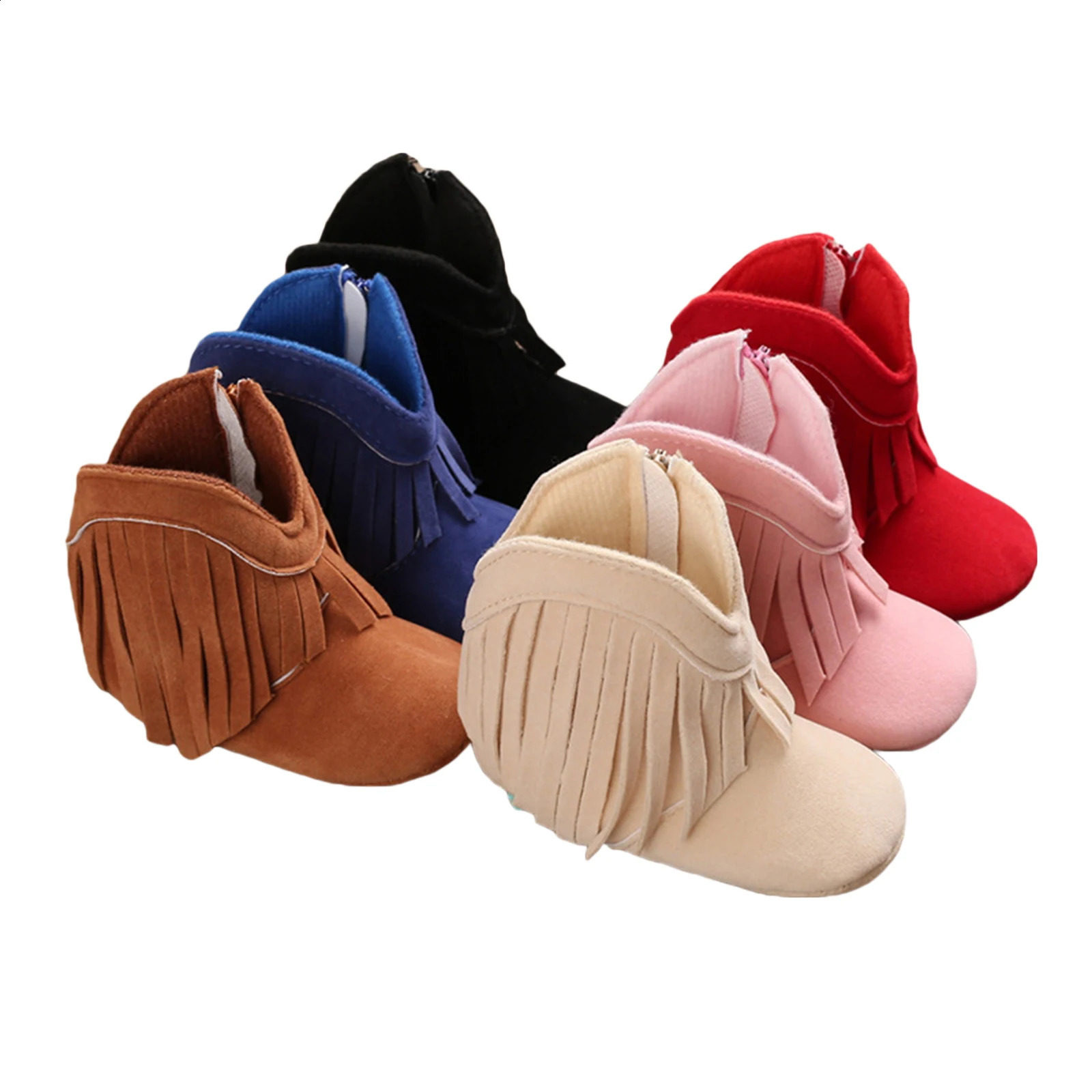 Toddler Footwear Boots borns Prewalkers For Unisex Baby Boys Girls Winter Keep Warm Moccasins Tassel Shoes Sneakers 250820